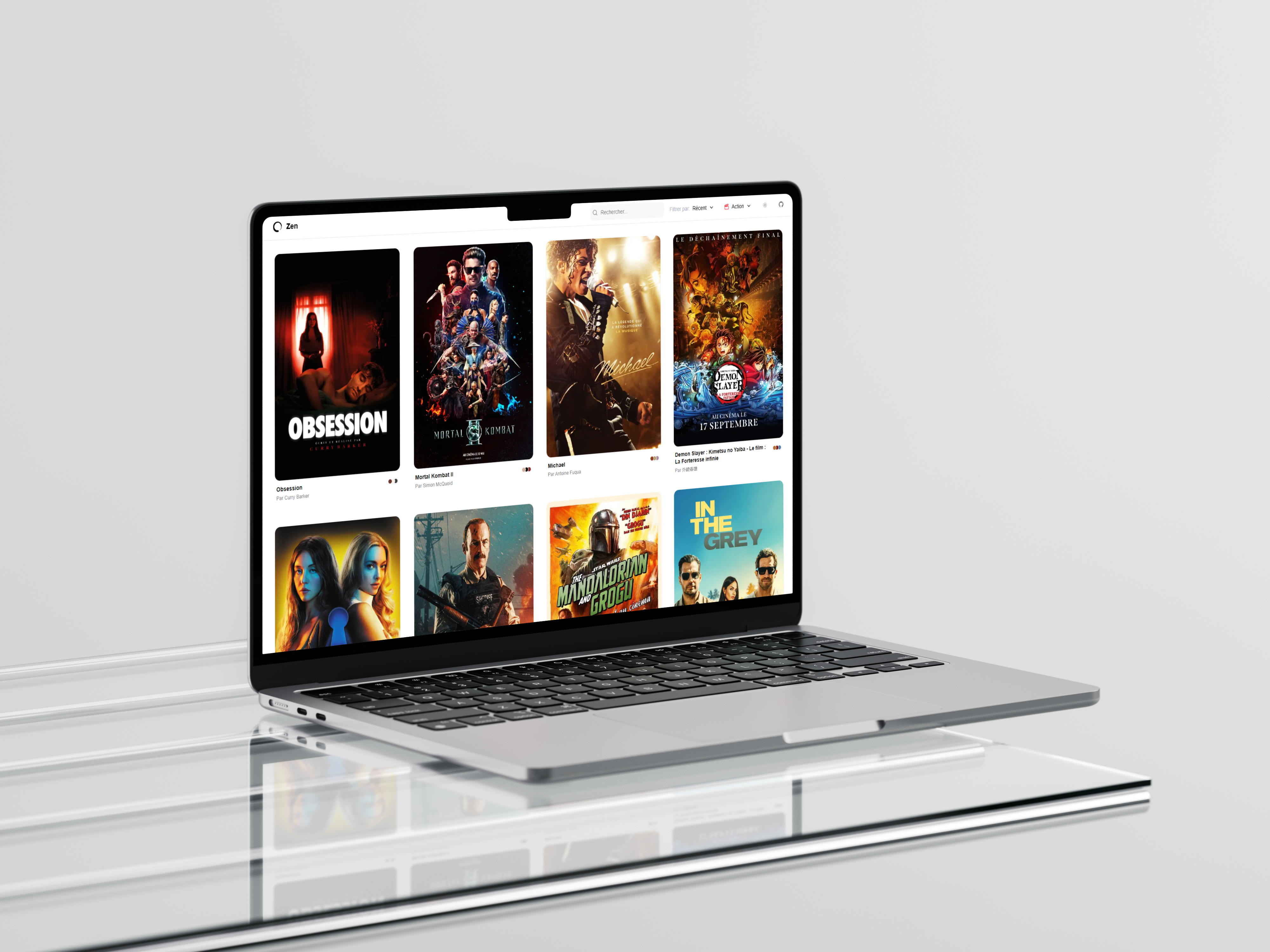 Zen • Catalogue de films intelligent
