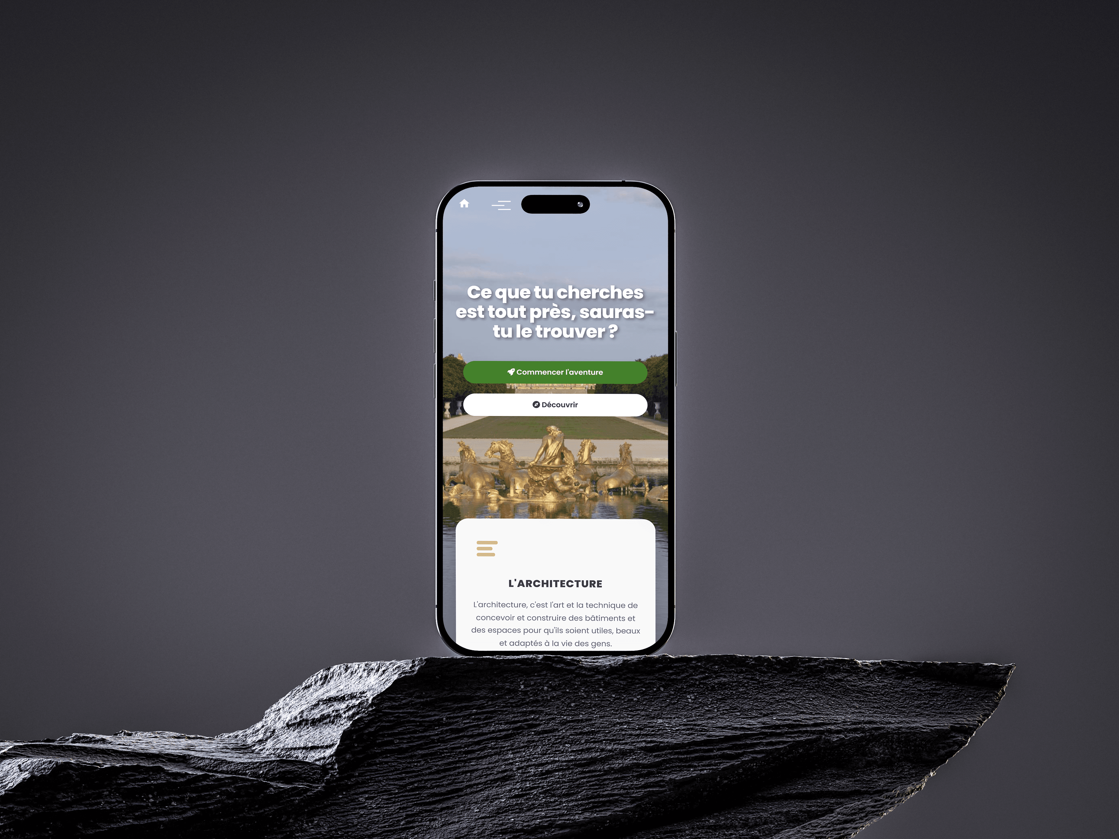Flow Media • Agence web fictive mobile view