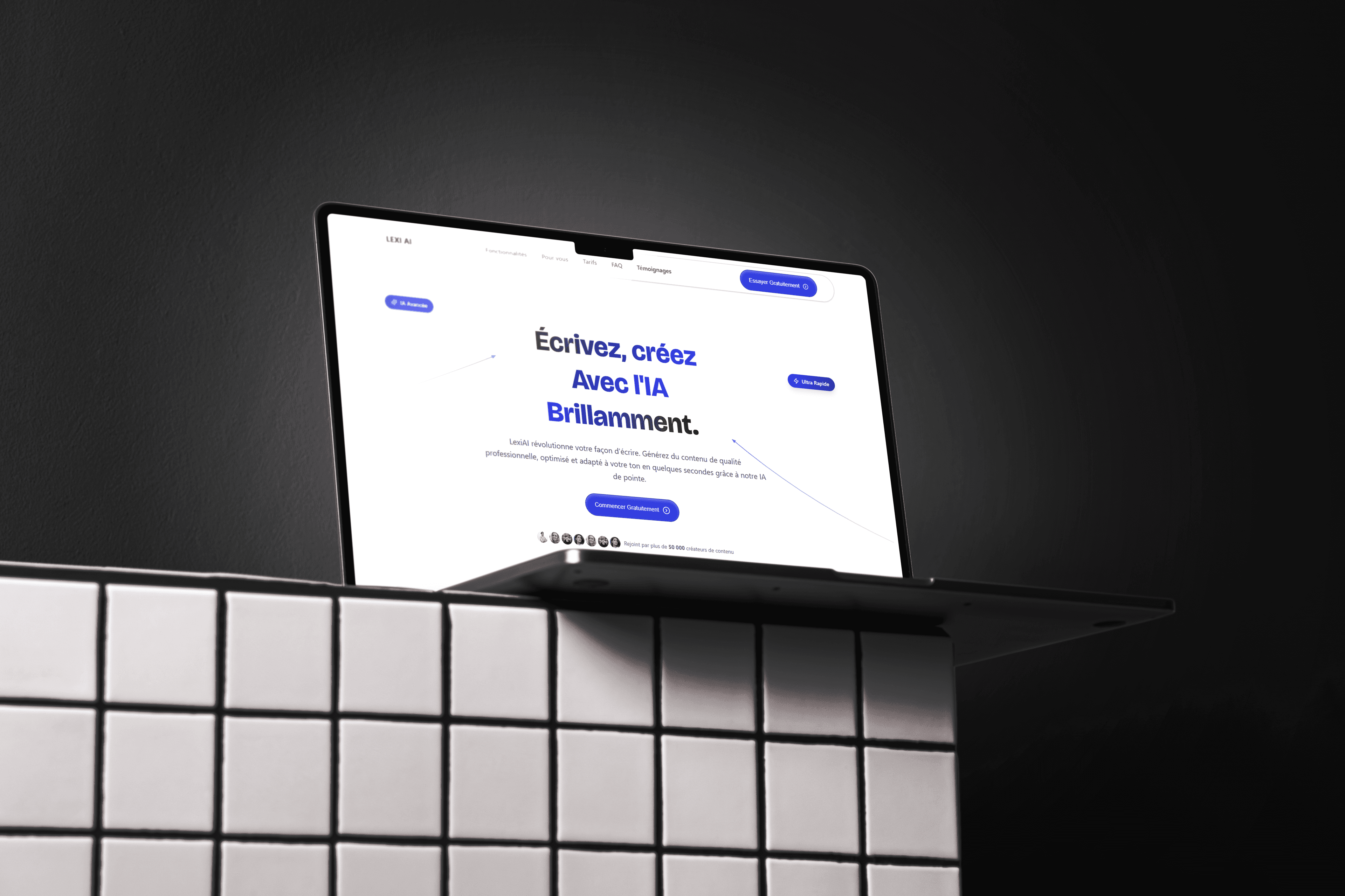 Lexi AI • Landing page
